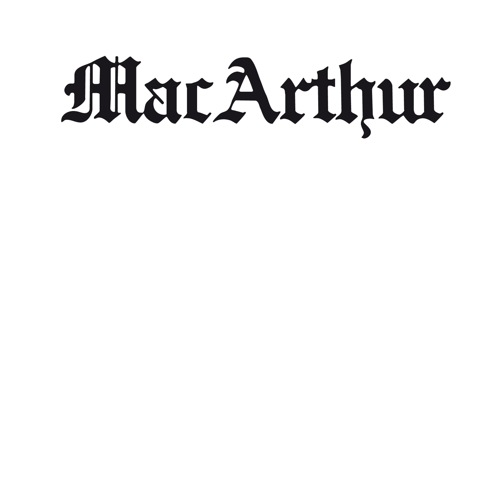 MACARTHUR - MacArthur