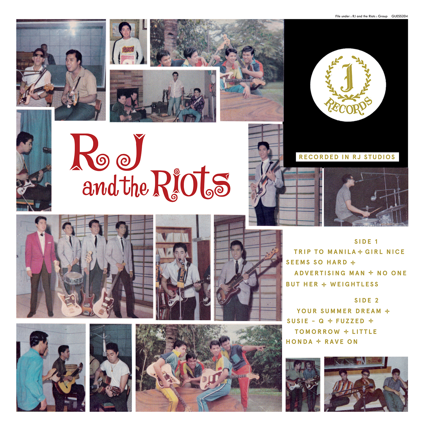 RJ & THE RIOTS - RJ and The Riots (White LP)
